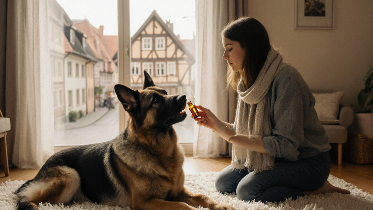 CBD-Öl für Hunde: Wie oft darf man es bei Angst geben?
