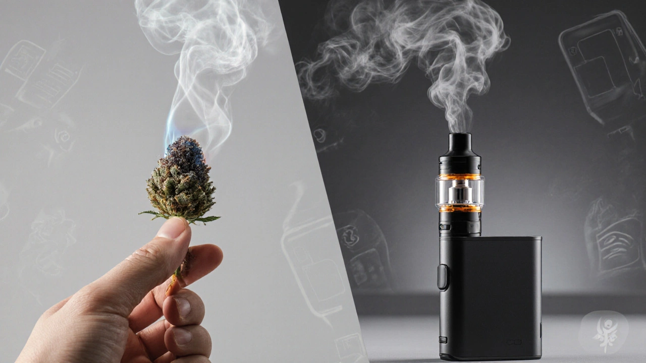 Ist es sicherer, CBD zu rauchen oder zu dämpfen?