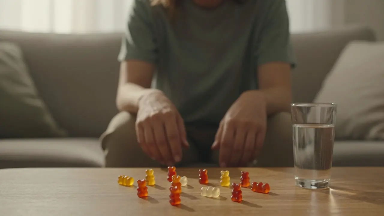 Was passiert, wenn ich 100 mg CBD Gummibärchen esse?