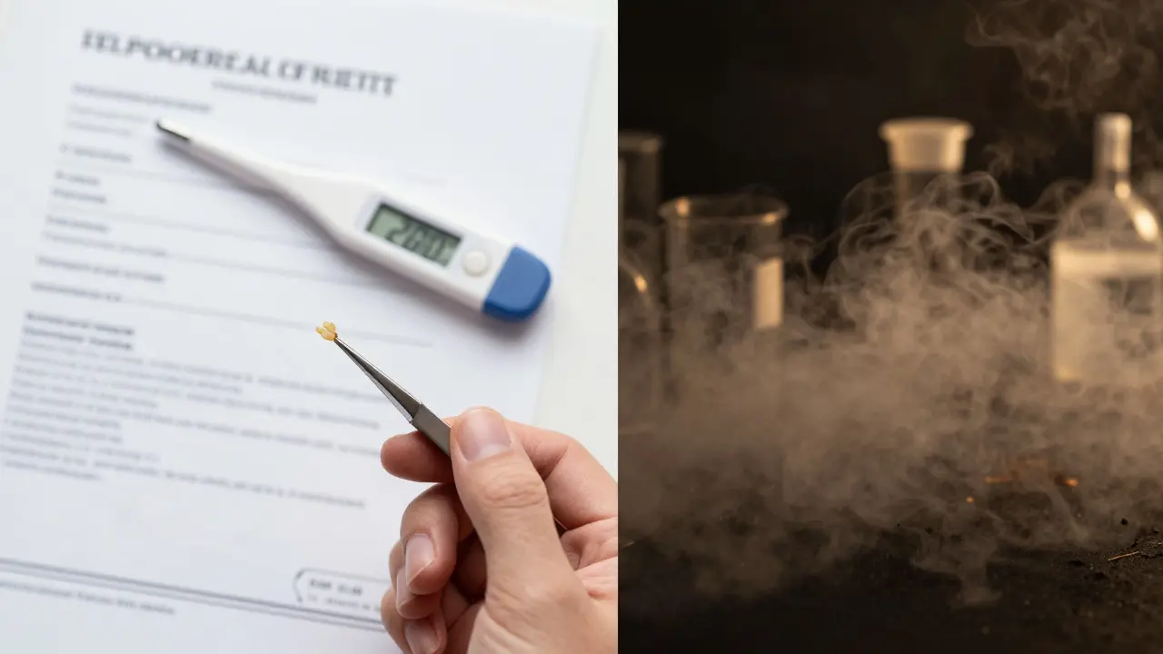 Laborzertifikat und präzise Temperaturkontrolle für sicheren Konsum